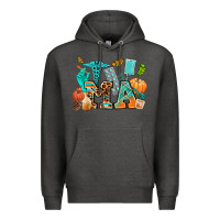 Charcoal Heather fall and nurse elements medical assistant Premium Hoodie - AdoDesignShop