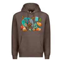 Coffee fall and nurse elements medical assistant Premium Hoodie - AdoDesignShop