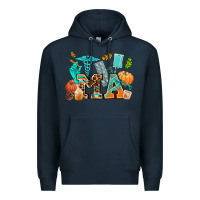 Navy fall and nurse elements medical assistant Premium Hoodie - AdoDesignShop