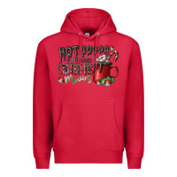 Cardinal hot cocoa and christmas movies Premium Hoodie - CowhideDigitalArt