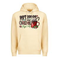 Pina Colada hot cocoa and christmas movies Premium Hoodie - CowhideDigitalArt