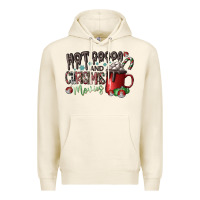 Tofu hot cocoa and christmas movies Premium Hoodie - CowhideDigitalArt