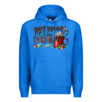 True Royal hot cocoa and christmas movies Premium Hoodie - CowhideDigitalArt