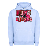 Pigment Grape Ice hugs and kisses Urban Hoodie - FaDigitalArtStudio