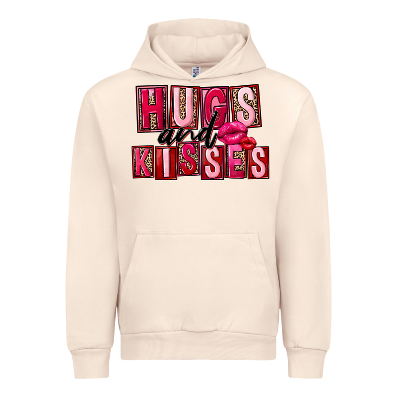 Hugs And Kisses Urban Hoodie by FaDigitalArtStudio | Teevron