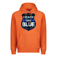 Carrot I back the blue 4th of July Premium Hoodie - CowGirlArtShop