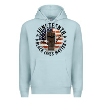 Blue Mist black lives matter Premium Hoodie - HRA Design Shop