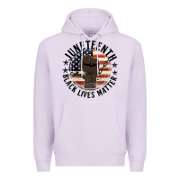 Lilac black lives matter Premium Hoodie - HRA Design Shop