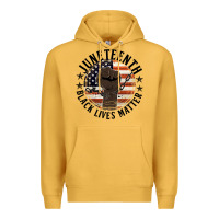 Mustard black lives matter Premium Hoodie - HRA Design Shop