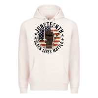 Pale Pink black lives matter Premium Hoodie - HRA Design Shop