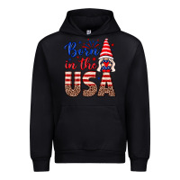 Black Born in the USA gnome Urban Hoodie - Neo Western