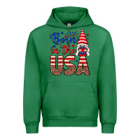 Emerald Born in the USA gnome Urban Hoodie - Neo Western
