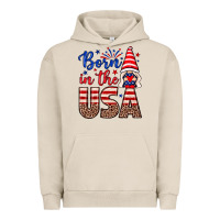 Pigment French Oak Born in the USA gnome Urban Hoodie - Neo Western