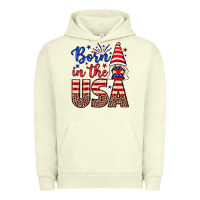 Pigment Pistachio Born in the USA gnome Urban Hoodie - Neo Western