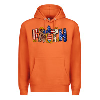 Carrot Faith USA flag sunflower Premium Hoodie - Neo Western