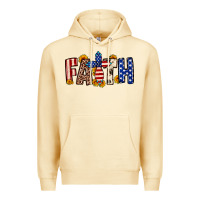 Pina Colada Faith USA flag sunflower Premium Hoodie - Neo Western
