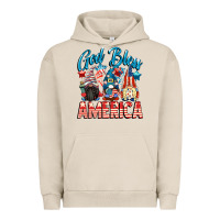 Pigment French Oak God blessed America gnomes 4th of July Urban Hoodie - CowGirlArtShop