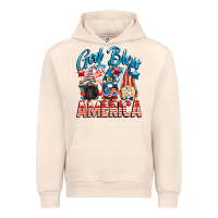 Sandshell God blessed America gnomes 4th of July Urban Hoodie - CowGirlArtShop