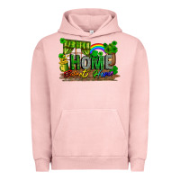 Pigment Salmon home sweet home Urban Hoodie - FaDigitalArtStudio