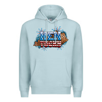 Blue Mist Fourth of July Kentucky Premium Hoodie - Neo Western