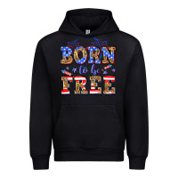 Black Born to be free Urban Hoodie - Neo Western