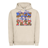 Pigment French Oak Born to be free Urban Hoodie - Neo Western