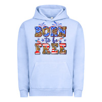 Pigment Grape Ice Born to be free Urban Hoodie - Neo Western