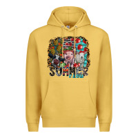 Antique Gold summer farm Premium Hoodie - SublimationCraftShop