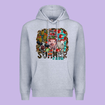 Summer Farm Premium Hoodie Designed By Sublimationcraftshop