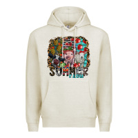 Oatmeal Heather summer farm Premium Hoodie - SublimationCraftShop