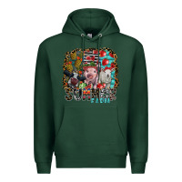 Sports Green summer farm Premium Hoodie - SublimationCraftShop