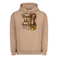 Pigment Burro steppin' into juneteenth heels Urban Hoodie - HRA Design Shop