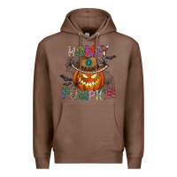 Chestnut howdy pumpkin Premium Hoodie - CowhideDigitalArt