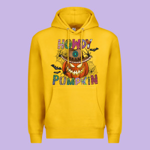 Howdy Pumpkin Premium Hoodie Designed By Cowhidedigitalart
