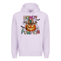 Lilac howdy pumpkin Premium Hoodie - CowhideDigitalArt
