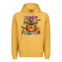 Mustard howdy pumpkin Premium Hoodie - CowhideDigitalArt