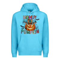 Ocean Blue howdy pumpkin Premium Hoodie - CowhideDigitalArt