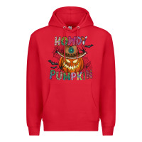 Red howdy pumpkin Premium Hoodie - CowhideDigitalArt