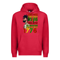 Cardinal July 4th Juneteenth 1865 Premium Hoodie - CowGirlArtShop