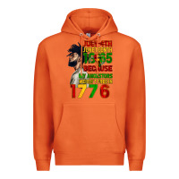 Carrot July 4th Juneteenth 1865 Premium Hoodie - CowGirlArtShop