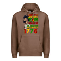 Chestnut July 4th Juneteenth 1865 Premium Hoodie - CowGirlArtShop