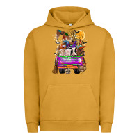 Pigment Peanut Butter Hallloween Farm animals Truck Urban Hoodie - CowhideDigitalArt