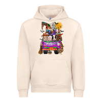 Sandshell Hallloween Farm animals Truck Urban Hoodie - CowhideDigitalArt
