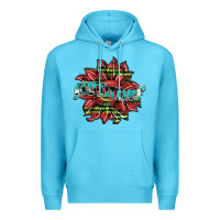 Ocean Blue summer Premium Hoodie - SublimationCraftShop