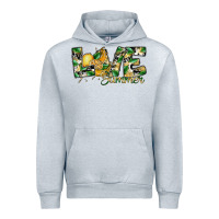 Heather Grey love summer lemon Urban Hoodie - SublimationCraftShop