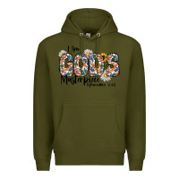 Army Green I Am Gods Master Piece Ephesians Premium Hoodie - CowhideDigitalArt