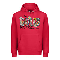 Cardinal I Am Gods Master Piece Ephesians Premium Hoodie - CowhideDigitalArt