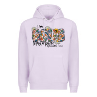 Lilac I Am Gods Master Piece Ephesians Premium Hoodie - CowhideDigitalArt