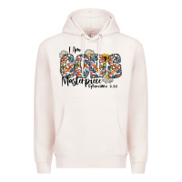 Pale Pink I Am Gods Master Piece Ephesians Premium Hoodie - CowhideDigitalArt