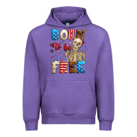 Tulip Born to be free with skeleton 4th of july Urban Hoodie - Neo Western
